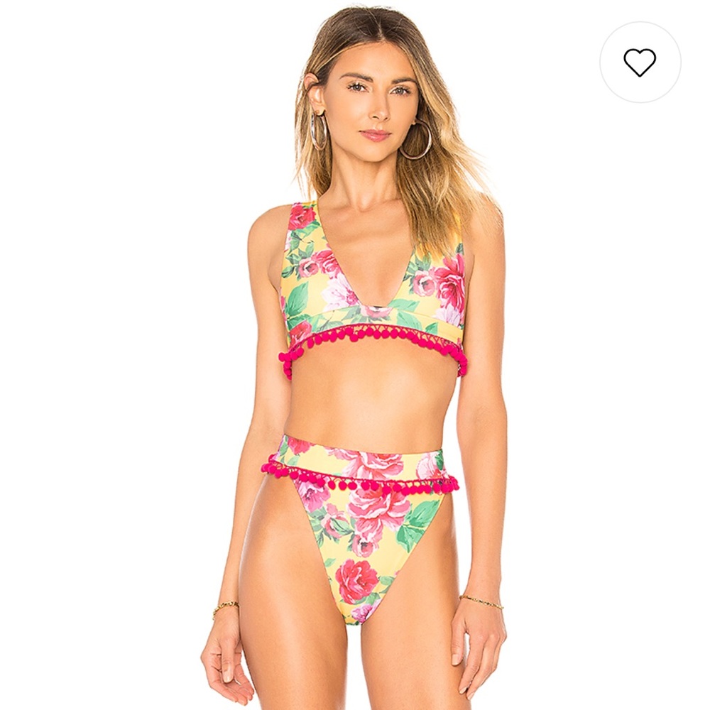 High waisted bikini set